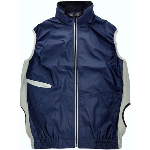 ■リンクサス 作業服 COOLING BLAST 防蚊空冷ベスト ネイビー 3L〔品番:LX6700WBVN3L〕【5664904:0】[送料別途見積り][法人・事業所限定][外直送][店頭受取不可]