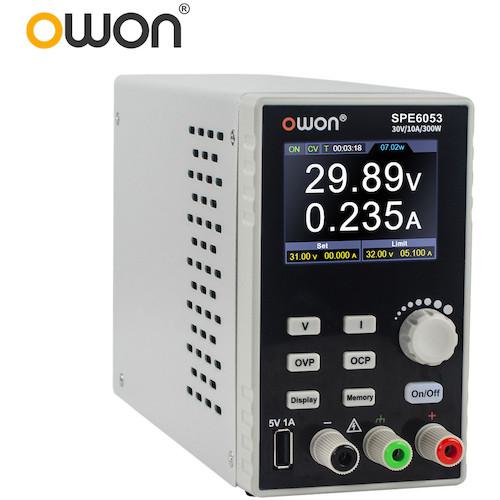 ■ヤマト OWON プログラマブル直流電源(SPE6102,60V / 10A,1CH)〔品番:SPE6102〕【5671745:0】[送料別途見積り][掲外取寄][店頭受取不可]