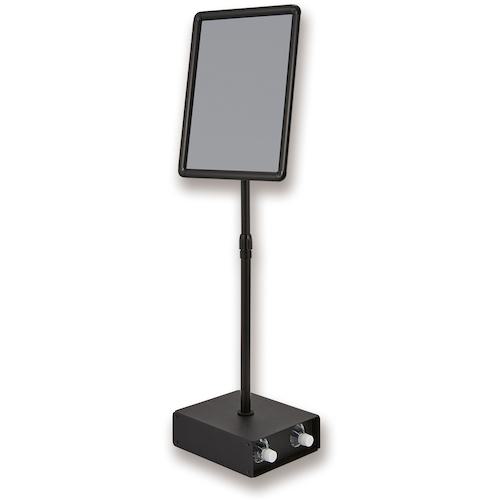 ■ASKA 転倒防止アルミ枠ポスタースタンド A3〔品番:APSA3〕【5675523:0】[送料別途見積り][掲外取寄][..