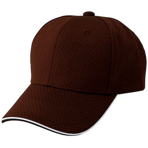 ■アイトス フライメッシュキャップ ブラウン F〔品番:AZ66309022F〕【5675778:0】[送料別途見積り][掲..
