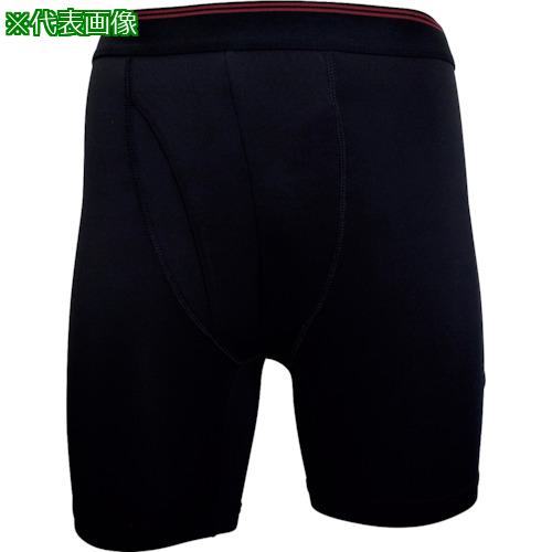 ■【在庫限り】アズ オトコの温活 仙骨ロングボクサー黒 L〔品番:937351L09〕【5675845:0】[店頭受取不可]