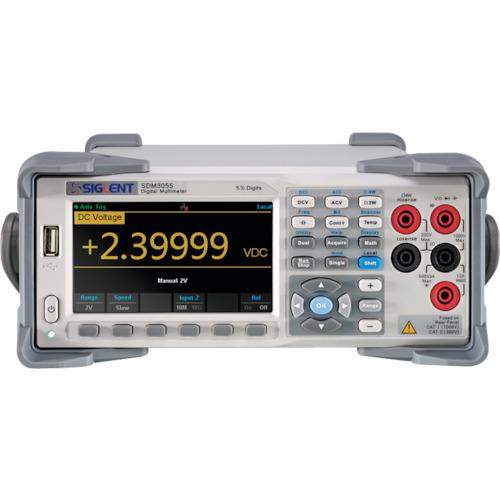 ■ヤマト SIGLENT デジタル・マルチメータ SDM3055(5.5桁、240,000カウント)〔品番:SDM3055〕【5679625:0】[送料別途見積り][掲外取寄][店頭受取不可]