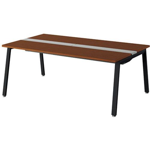 ■NAIKI 大型ベンチテーブル(基本型)(両面タイプ)〔品番:RXFN2012KBWNP〕【5685243:0】[送料別途見積り][法人・事業所限定][外直送][店頭受取不可]