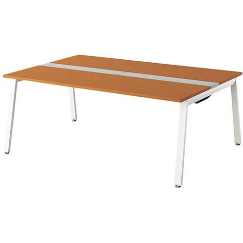 ■NAIKI 大型ベンチテーブル(基本型)(両面タイプ)〔品番:RXFN2014KWMWP〕【5685799:0】[送料別途見積り]..