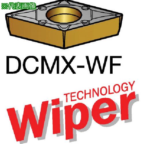 ■SANDVIK コロターン107 旋削用ポジチップ(120) 1525《10個入》〔品番:DCMX070208WF〕【5700574×10:0】[送料別途見積り][掲外取寄][店頭受取不可]