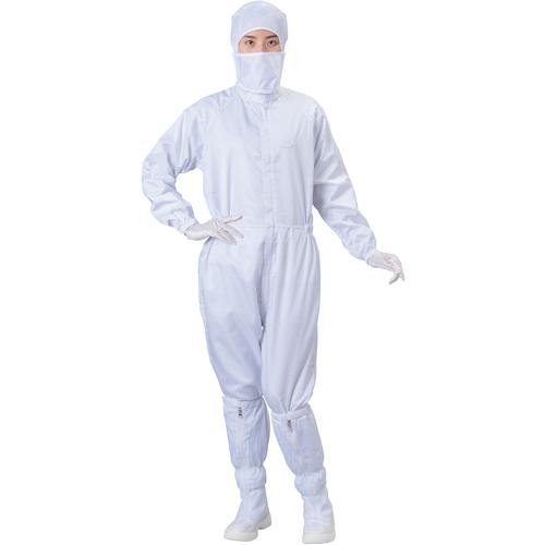 ■BLASTON フード付カバーオール-白-4L〔品番:BSC11800W4L〕【5723031:0】[送料別途見積り][掲外取寄][..