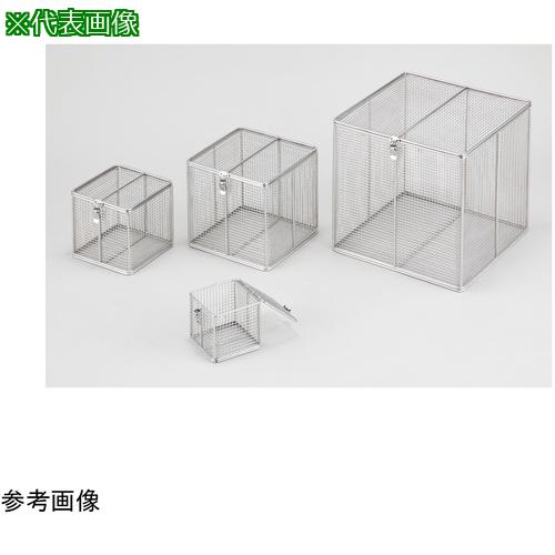 ■AS フタ付バスケット 200×200×200〔品番:4498003〕【5740514:0】[送料別途見積り][掲外取寄][店頭受取..