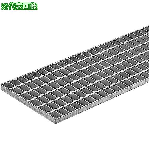 ■カネソウ スチール製グレーチング 滑り止め模様付 歩道用〔品番:HXBM25519〕【5743434:0】[送料別途見..