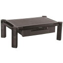 ■StarTech パソコンモニター台/32インチモニター/引出し付き/耐荷重10kg/大型/卓上 デスクトップ ディスプレイ スタンド〔品番:MONSTADJ...