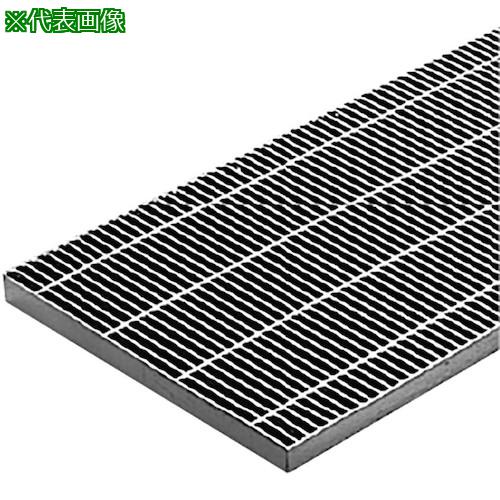 ■カネソウ スチール製グレーチング 細目プレーンタイプ 横断溝・側溝用〔品番:QSB16019〕【5744924:0】[送料別途見積り][法人・事業所限定][外直送][店頭受取不可]