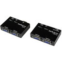 ■StarTech VGAエクステンダー/Cat5/アナログRGBビデオディスプレイ延長器/最大150m/送信機・受信機セット〔品番:ST121UTP〕【574...