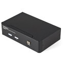 ■StarTech KVMスイッチ/2ポート/HDMI/1920x1080/オーディオ対応/USB 2.0 ハブ/CPU切替器〔品番:SV231HDMIUA〕【...