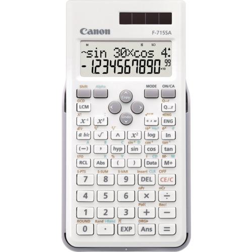 ■キヤノン 関数電卓 F-715SA-WH SOB〔品番:F715SAWHSOB〕【5748456:0】[店頭受取不可]