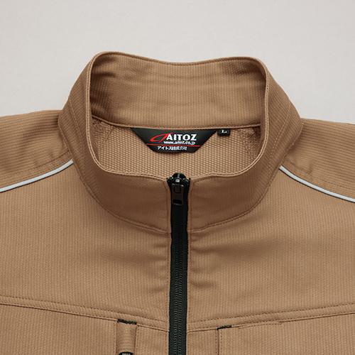 ■アイトス 長袖ブルゾン ムービンカット軽量ストレッチ AZ3301-006-L〔品番:AZ3301006L〕【5770069:0】[送料別途見積り][掲外取寄][店頭受取不可] 2