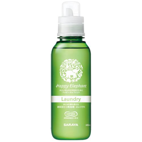 ■サラヤ HE液体洗濯用洗剤コンパクト600本22《12個入》〔品番:26099〕【5787400×12:0】[送料別途見積り][掲外取寄][店頭受取不可]