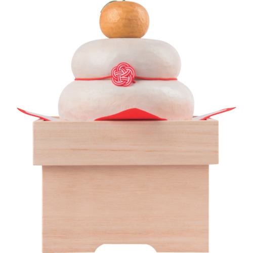 ■グリーンクロス 金運祈願の永世木彫り鏡餅〔品番:6300044186〕【5795610:0】[送料