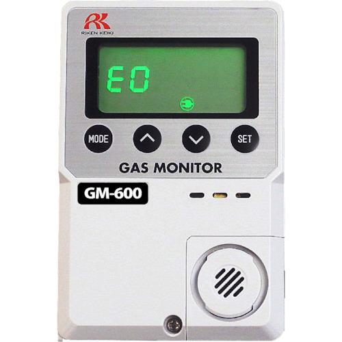 ■理研 簡易定置型酸化エチレンガス検知警報器 GM-600 一体型 DC24V仕様(トレーサビリティ証明書付)〔品..