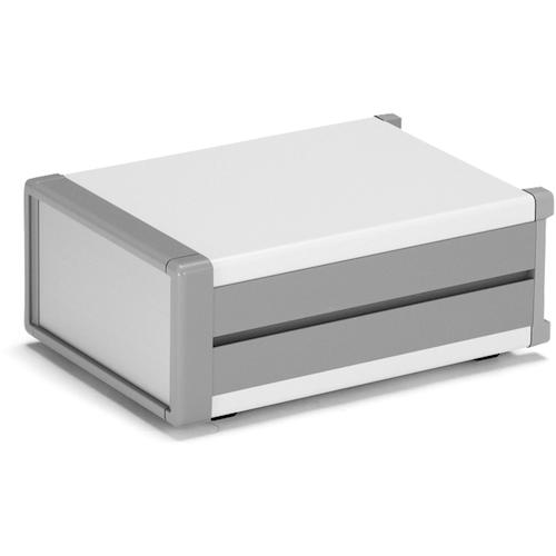 ■タカチ アルミシステムケース MO/GSシリーズ(上下カバーアルミ製)〔品番:MO992128GS〕【5818562:0】[送料別途見積り][掲外取寄][店頭受取不可]