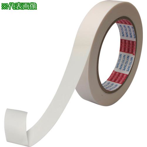 ■日東 両面接着テープ No.501F 25mmX50m ホワイト《32巻入》〔品番:501F25X50〕【5822436×32:0】[送料別途見積り][掲外取寄][店頭受取不可]