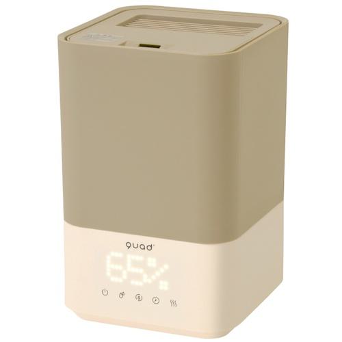 ■グリーンクロス ハイブリッド式加湿器 容量5L 自動湿度調整付 アロマ対応 ブラウン〔品番:6300045538..
