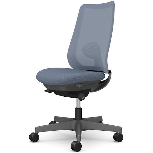 ■OKAMURA ポータム,肘なし,背メッシュ,スタンダードタイプ,ダークグレーボディ,ハンガー無,ランバー有,ウレタンキャスター〔品番:CF11ZEF1K4〕【5838521:0】[送料別途見積り][法人・事業所限定][外直送][店頭受取不可]