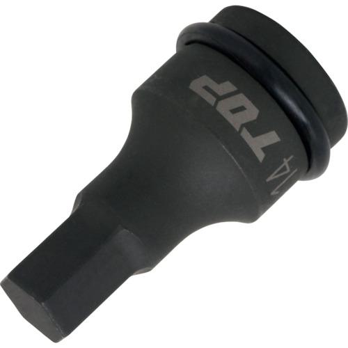 ■TOP インパクトレンチ用ヘキサゴンソケット 差込角12.7mm 対辺14mm〔品番:PHB414〕【5840059:0】[店頭受取不可]