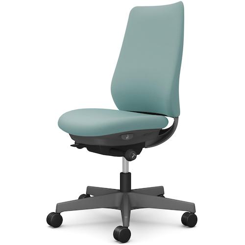 ■OKAMURA ポータム,肘なし,背クッション,スタンダードタイプ,ダークグレー,ハンガー無,ランバー無,ウレタンキャスター〔品番:CF13ZAFSG7〕【5844994:0】[送料別途見積り][法人・事業所限定][外直送][店頭受取不可]