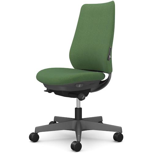 ■OKAMURA ポータム,肘なし,背クッション,スタンダードタイプ,ダークグレー,ハンガー無,ランバー有,ナイロンキャスター〔品番:CF13XEFKY5〕【5846519:0】[送料別途見積り][法人・事業所限定][外直送][店頭受取不可]