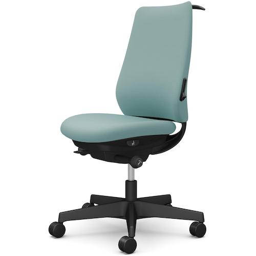 ■OKAMURA ポータム,肘なし,背クッション,スタンダードタイプ,ブラックボディ,ハンガー有,ランバー有,ウレタンキャスター〔品番:CF14ZSFSG7〕【5848004:0】[送料別途見積り][法人・事業所限定][外直送][店頭受取不可]