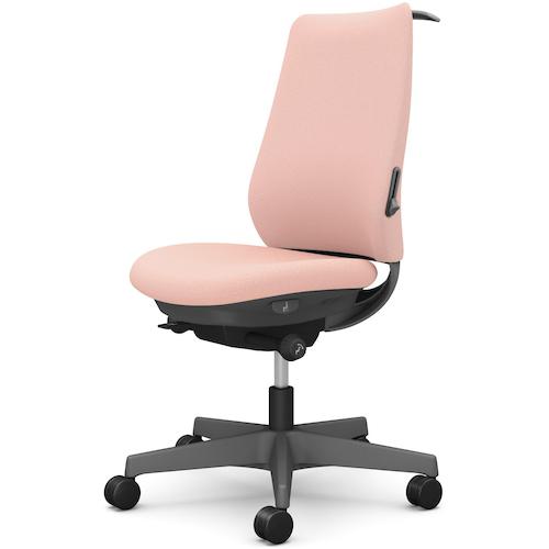 ■OKAMURA ポータム,肘なし,背クッション,スタンダードタイプ,ダークグレー,ハンガー有,ランバー有,ウレタンキャスター〔品番:CF14ZEFXW8〕【5849625:0】[送料別途見積り][法人・事業所限定][外直送][店頭受取不可]