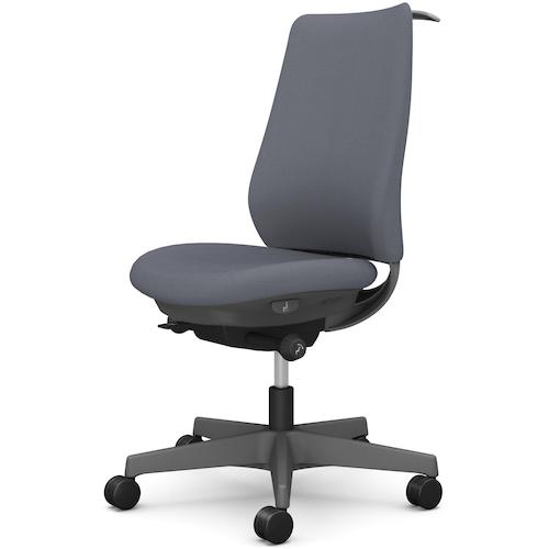 ■OKAMURA ポータム,肘なし,背クッション,スタンダードタイプ,ダークグレー,ハンガー有,ランバー無,ウレタンキャスター〔品番:CF14ZAFRU2〕【5855987:0】[送料別途見積り][法人・事業所限定][外直送][店頭受取不可](3)