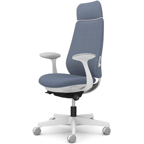 ■OKAMURA ポータム,固定肘,背クッション,EXスタンダードタイプ,ホワイトボディ,ハンガー無,ランバー有,..