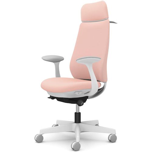 ■OKAMURA ポータム,固定肘,背クッション,EXスタンダードタイプ,ホワイトボディ,ハンガー有,ランバー無,ナイロンキャスター〔品番:CF28XWFXW8〕【5859253:0】[送料別途見積り][法人・事業所限定][外直送][店頭受取不可]