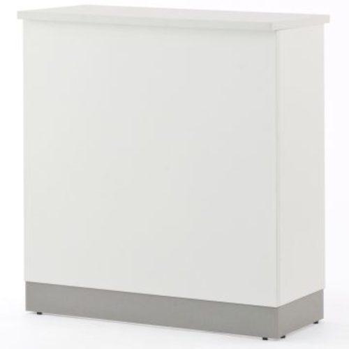 ■アールエフヤマカワ ノルム ハイカウンター W900×D450 ホワイト2〔品番:ZSHHC900WH2〕【5859978:0】[法人・事業所限定][外直送元][店頭受取不可]