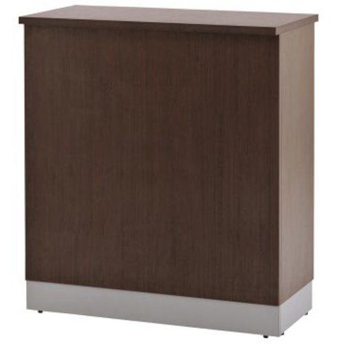 ■アールエフヤマカワ ノルム ハイカウンター W900×D450 ダーク2〔品番:ZSHHC900DB2〕【5859993:0】[法人・事業所限定][外直送元][店頭受取不可]