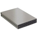 ■Owltech USB3.2Gen2 Type-C接続 2.5インチHDD/SSDケースシルバー〔品番:OWLESL25U32CSI2〕【5860008:0】...