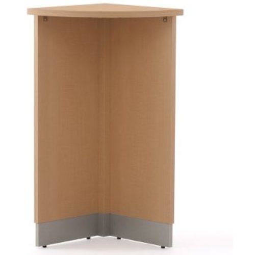 ■アールエフヤマカワ ノルム ハイカウンター コーナー ナチュラル2〔品番:ZSHHCCNN2〕【5860010:0】[法人・事業所限定][外直送元][店頭受取不可]