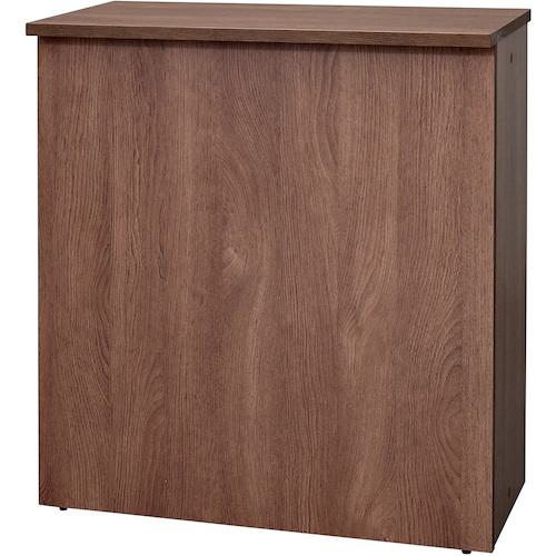 ■アールエフヤマカワ ハイカウンター W900×D450 DMJウォルナット2〔品番:RFHC900DM2〕【5860021:0】[法人・事業所限定][外直送元][店頭受取不可]