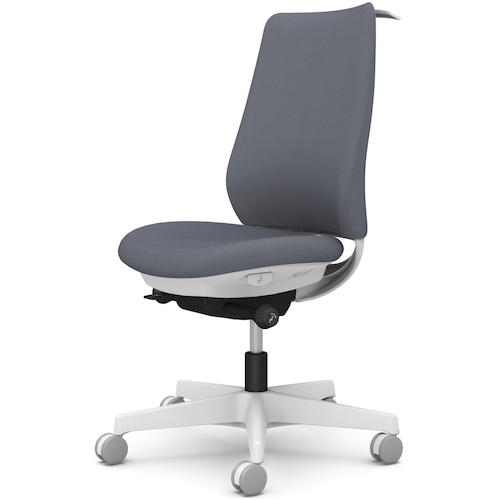 ■OKAMURA ポータム,肘なし,背クッション,スタンダードタイプ,ホワイトボディ,ハンガー有,ランバー無,ナイロンキャスター〔品番:CF14XWFRU2〕【5862251:0】[送料別途見積り][法人・事業所限定][外直送][店頭受取不可]