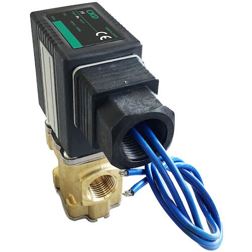 ■CKD 直動式2ポート電磁弁(マルチフィット[[R上]])〔品番:FFB4208A4Q3E1〕【5867697:0】[送料別途見積り][掲外取寄][店頭受取不可]