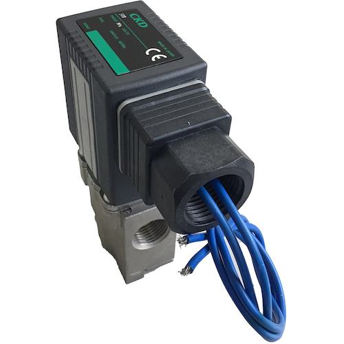 ■CKD 直動式2ポート電磁弁(マルチフィット[[R上]])〔品番:FFB3208A3A3F1B〕【5888729:0】[送料別途見積り][掲外取寄][店頭受取不可]