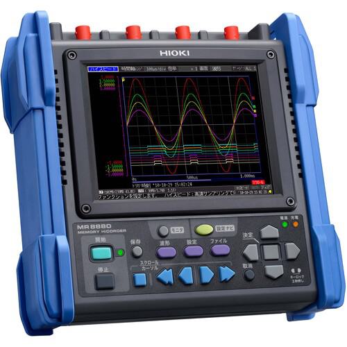 ■HIOKI メモリハイコーダ(4ch プリンタ部別売)〔品番:MR8880〕【5931935:0】[送料別途見積り][掲外取寄][店頭受取不可]