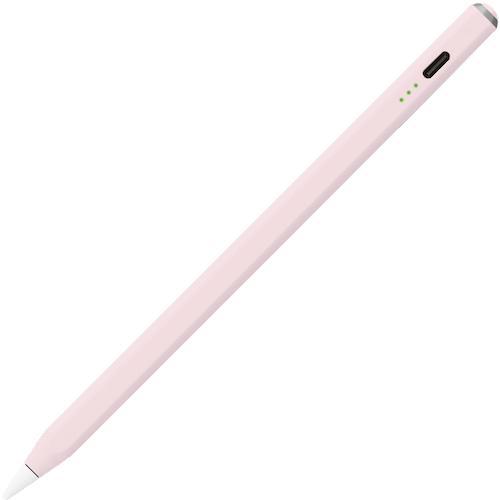 ■ナカバヤシ iPad専用充電式タッチペン ペールピンク 〔品番:TPEN001P〕【5939422:0】[店頭受取不可]