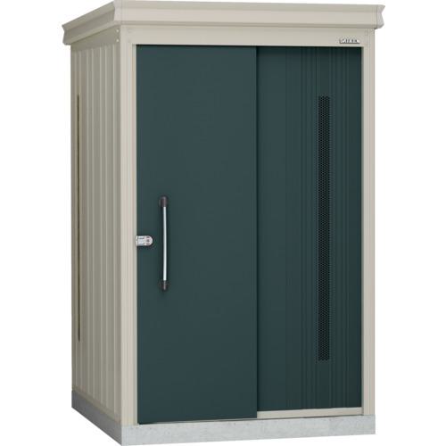 ■DAIKEN ゴミ収集庫 物置タイプ 豪雪・床板付・マカダムグリーン W1723×D2523mm〔品番:DMZ1725CKYGMG〕【5945899:0】[送料別途見積り][法人・事業所限定][外直送][店頭受取不可]