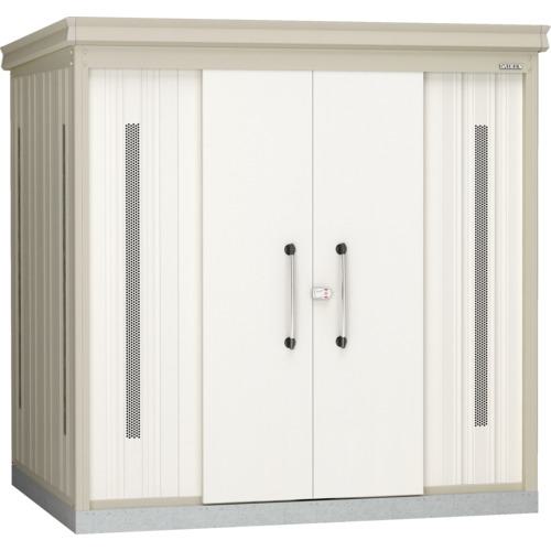 ■DAIKEN ゴミ収集庫 物置タイプ 豪雪・床板付・ナチュラルホワイト W2123×D2123mm〔品番:DMZ2121CKYGNW〕【5947492:0】[送料別途見積り][法人・事業所限定][外直送][店頭受取不可]