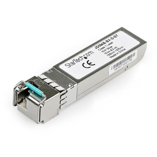 ■スターテック SFP+モジュール/HPE製JD094B-BX-D互換/10GBASE-BX準拠/双方向BiDi〔品番:JD094BBXDST〕【5947728:0】[法人・事業所限定][外直送元][店頭受取不可]