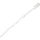■StarTech 結束バンド/ネジ止め穴付き/100本入りパック/ホワイト/長さ11cm/幅2mm/ケーブル束の直径24mm〔品番:CBMZTS10N4〕【5...