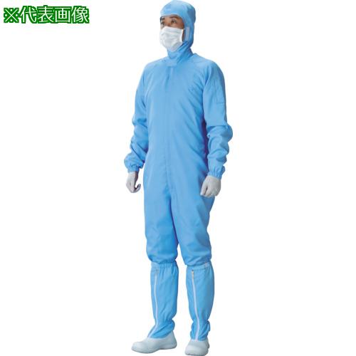 ■ADCLEAN クリーンスーツ ネイビー 4L〔品番:CJ103264L〕【5953054:0】[送料別途見積り][法人・事業所限定][外直送][店頭受取不可]