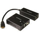 ■StarTech HDMIエクステンダー/4K UHD解像度/Cat 5e & 6/HDBaseT対応/最大70mまで延長〔品番:ST121HDBTDK〕【5...
