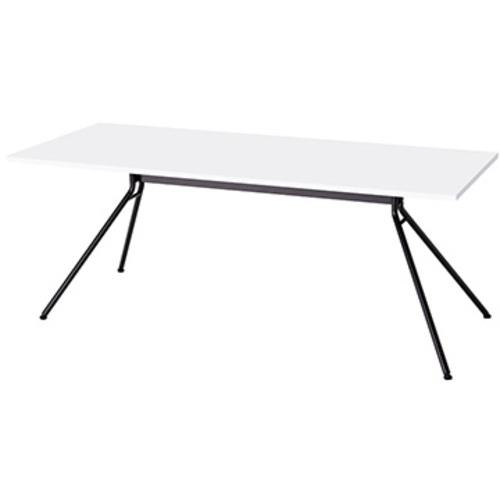 ■NAIKI ミーティングテーブル〔品番:KLPA1875BWH〕【5963898:0】[送料別途見積り][法人・事業所限定][外直送][店頭受取不可]